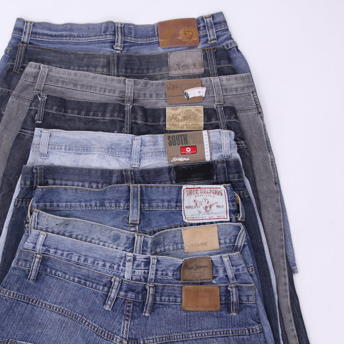 Men’s Streetwear Denim Shorts | Branded Jorts with Embroidered Details