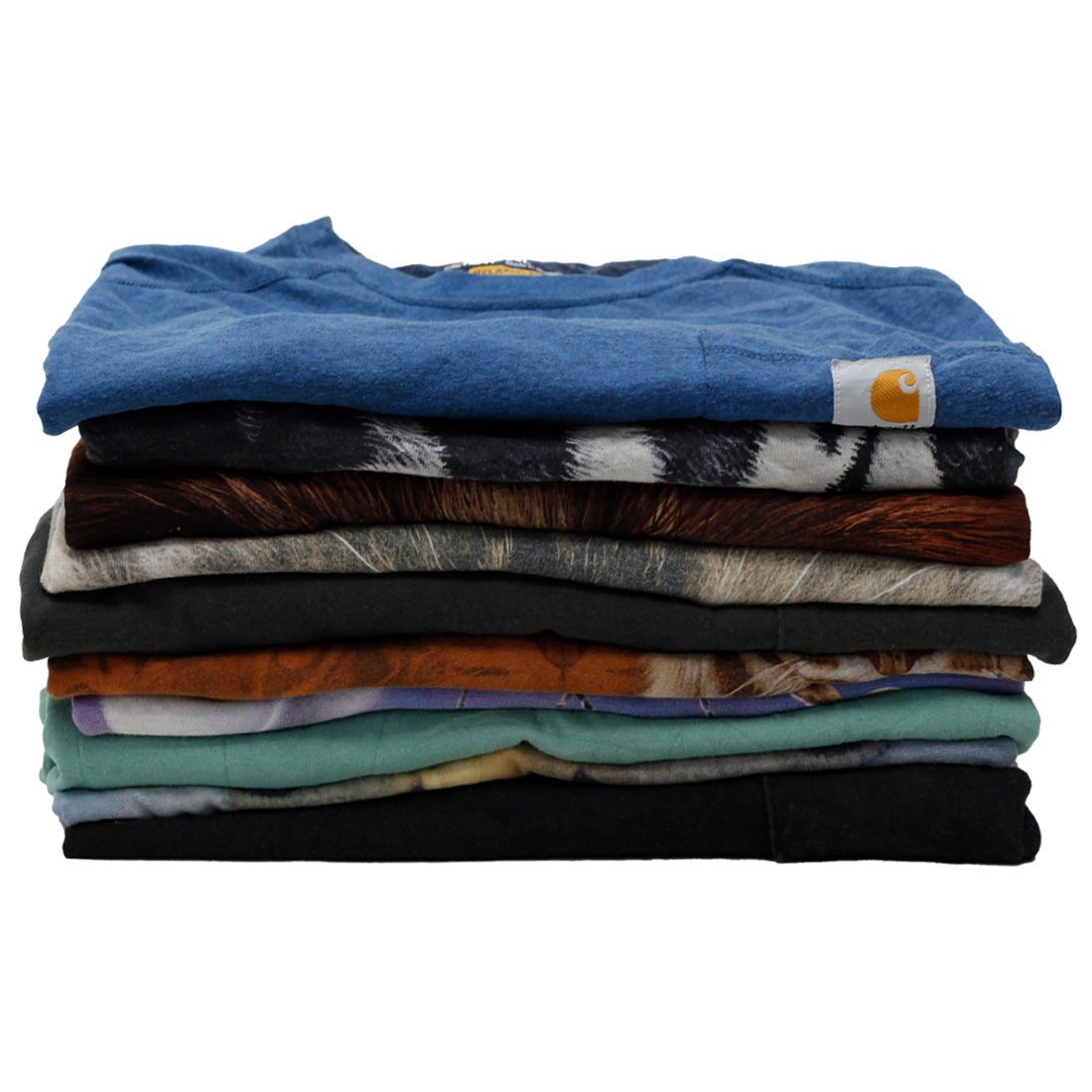 Carhartt XXL Oversized Tee & The Mountain Animal Graphic T-Shirt | Classic Workwear Logo Tee (S-XL)