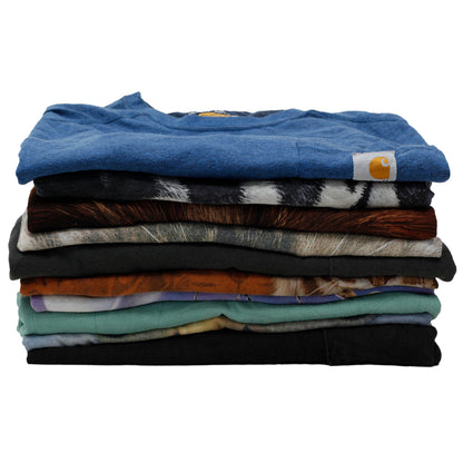 Carhartt XXL Oversized Tee & The Mountain Animal Graphic T-Shirt | Classic Workwear Logo Tee (S-XL)