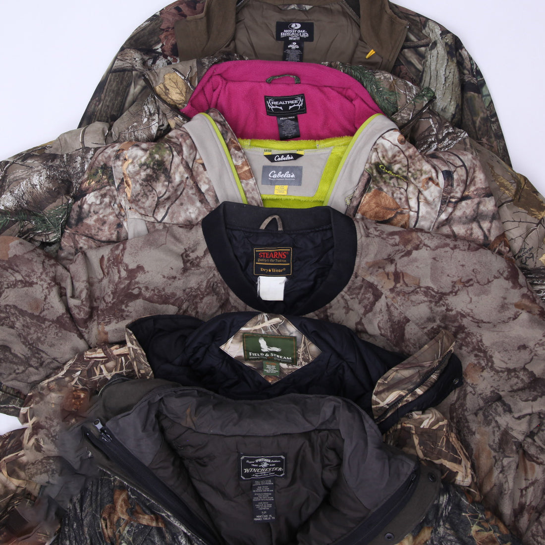 Vintage Men’s Realtree Camouflage Long Sleeve Zip-Up Jackets | Outdoor & Streetwear Camo Coats (S-XXL)