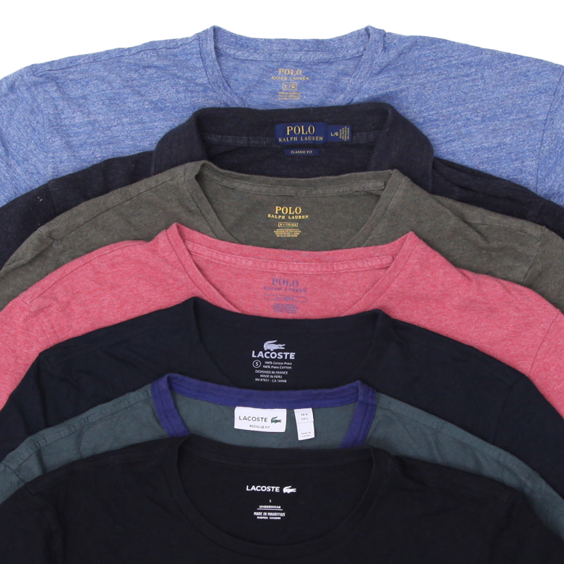 Ralph Lauren & Lacoste T-Shirts | Everyday Casual & Streetwear Style (S-L)
