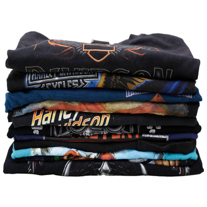 Vintage Harley-Davidson T-Shirt for Men | Classic Motorcycle Graphic Tee (S-XXL)