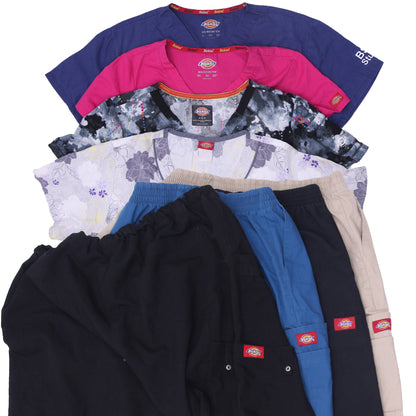 Dickies Scrub Top & Pants | Unisex Nursing Uniform Scrub Set (S-XXL)