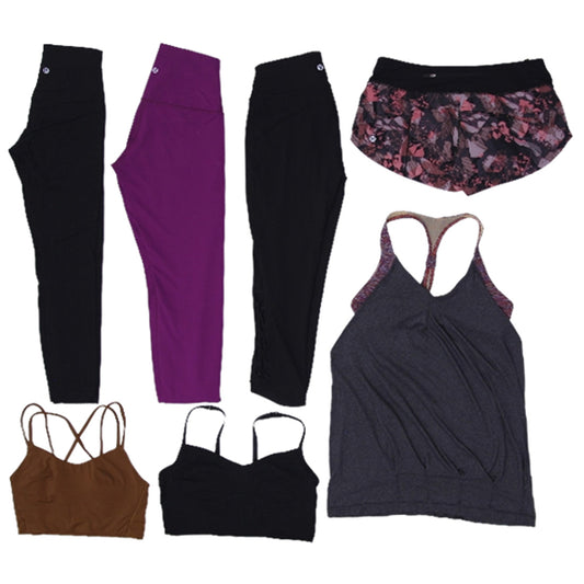 Ladies Activewear Lululemon Mixed Yoga Wear (Pre-Loved)