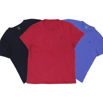 Mens T-Shirts Ralph Lauren Round/V-Neck (Pre-Loved)