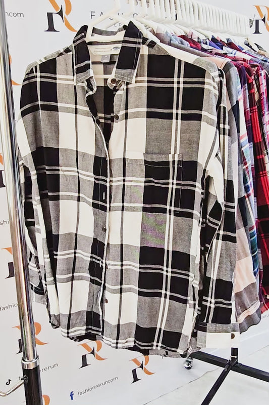 FLANNEL BLOUSE LADIES - NQ - 30