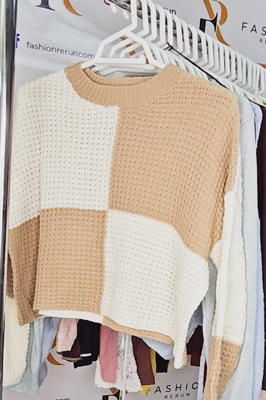 FR20 - CROP SWEATER - LS